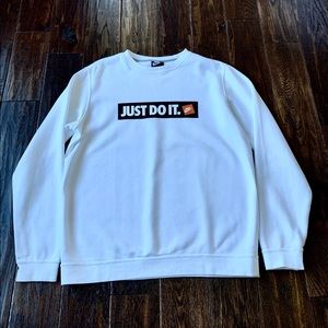 Just Do It Fleece Crewneck
